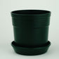 Austin Planter Plastic Flower Pot with Saucer less than 6 inch