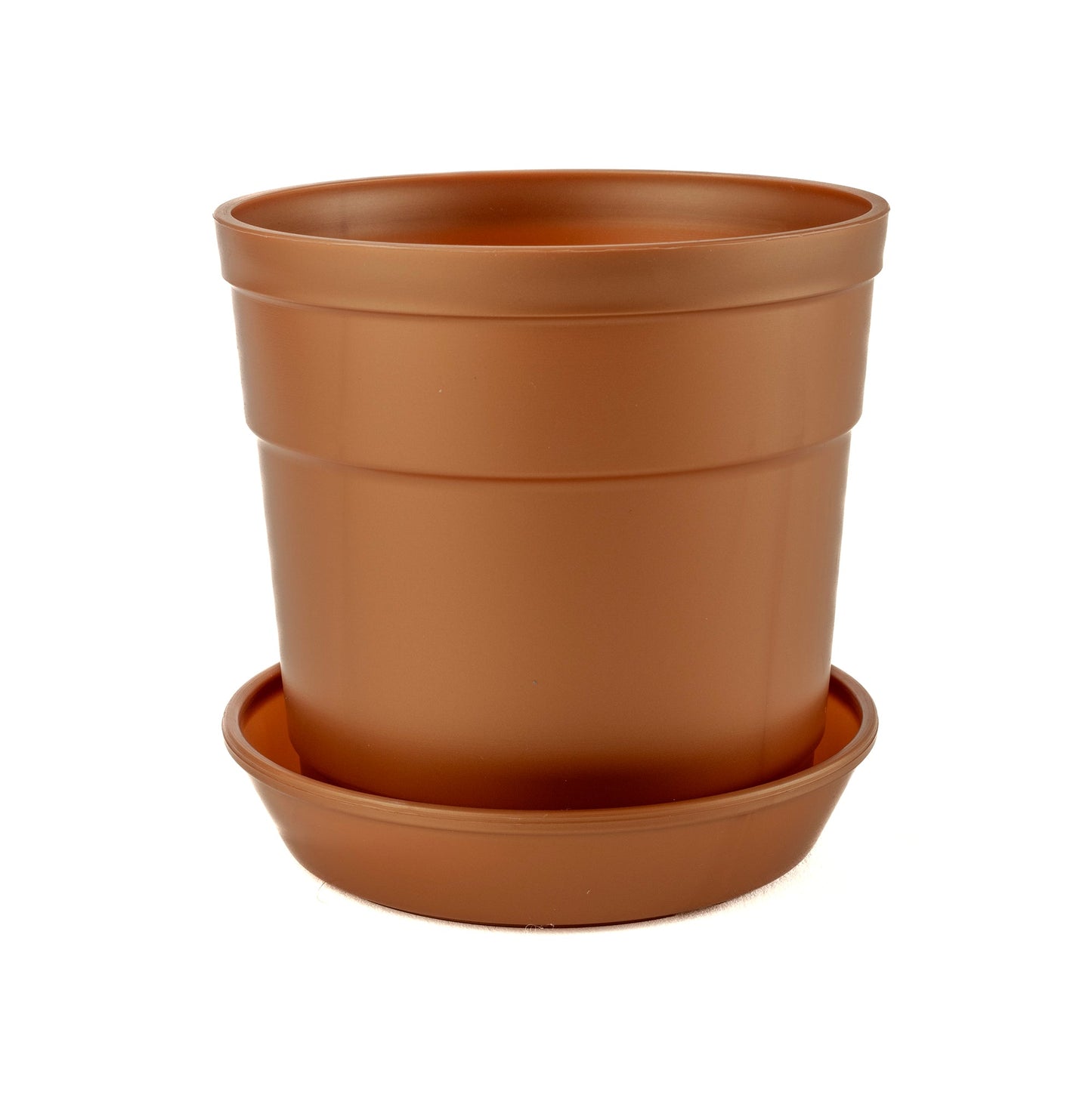 Austin Planter Plastic Flower Pot with Saucer less than 6 inch