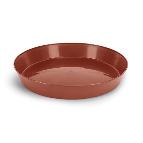 Austin Planter Saucers - Terra Cotta Colored Tray and Drip Pan
