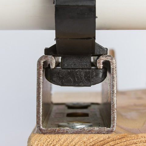 SnapnStrut pipe hangers, nylon, for Strut and Thread