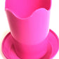 Austin Planter Plastic Flower Pot with Saucer less than 6 inch