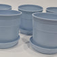 Austin Planter Plastic Flower Pot with Saucer less than 6 inch