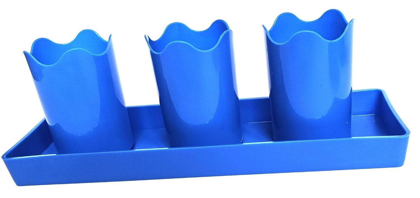 Austin Planter Plastic Flower Pot with Saucer less than 6 inch