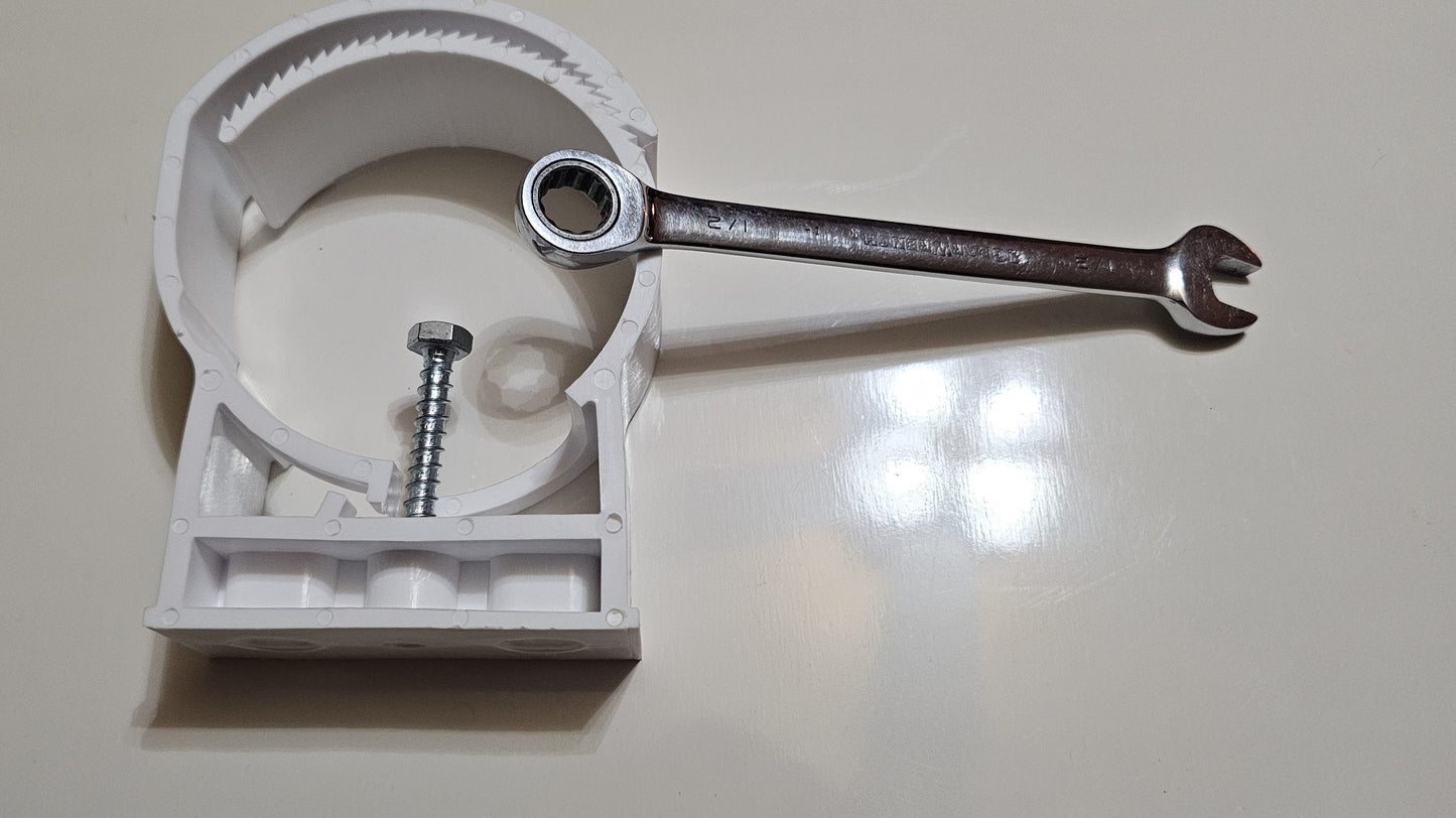 SnapnStrut American Made Pipe Hangers - 4 Inch Polypropylene Surface Mount