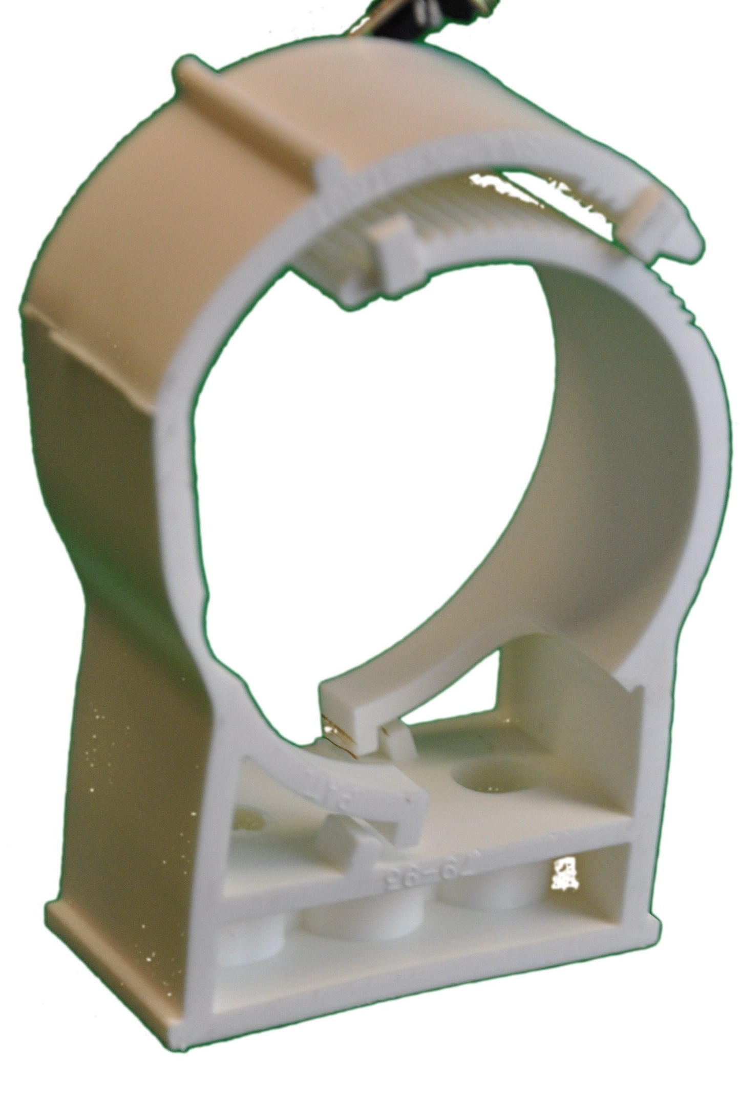 SnapnStrut American Made Pipe Hangers - 4 Inch Polypropylene Surface Mount