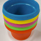 Austin Planter Plastic Flower Pot with Saucer over 6 inch