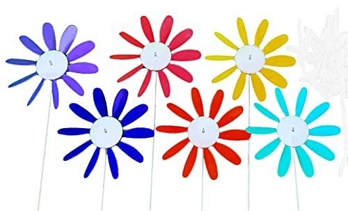 Austin Planter Classic Spinning Daisies for Patio, Lawn & Garden
