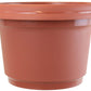 Austin Planter Plastic Flower Pot with Saucer over 6 inch