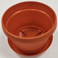 Austin Planter Plastic Flower Pot with Saucer over 6 inch