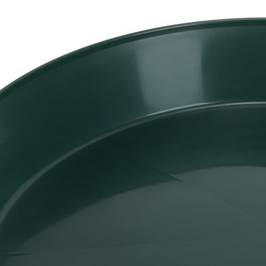 Austin Planter Saucers, Hunter Green Tray and Drip Pan,