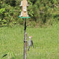 Austin Planter Bird Feeder with 6 Feeding Ports for Outdoors Hanging