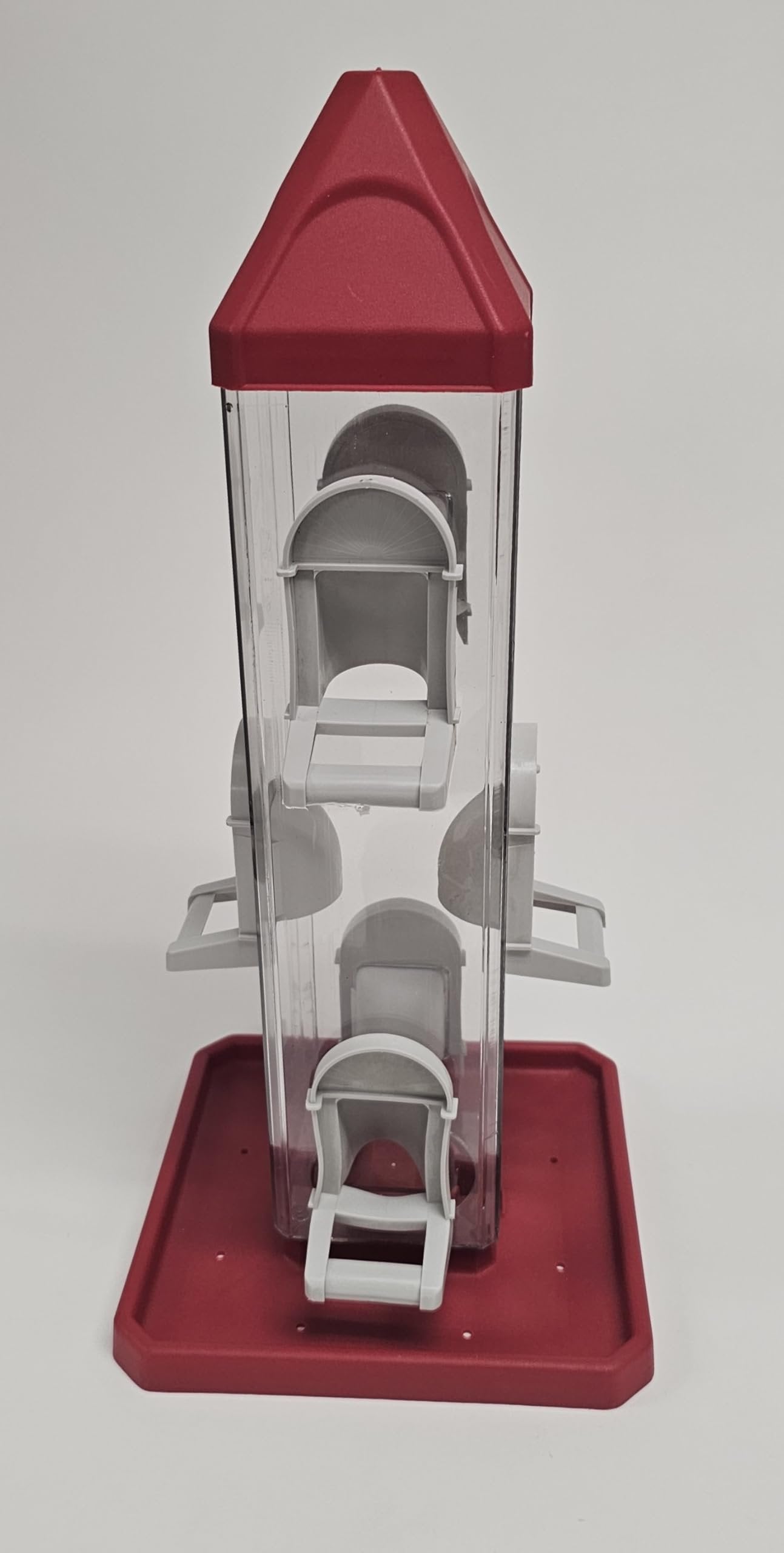 Austin Planter Bird Feeder with 6 Feeding Ports for Outdoors Hanging