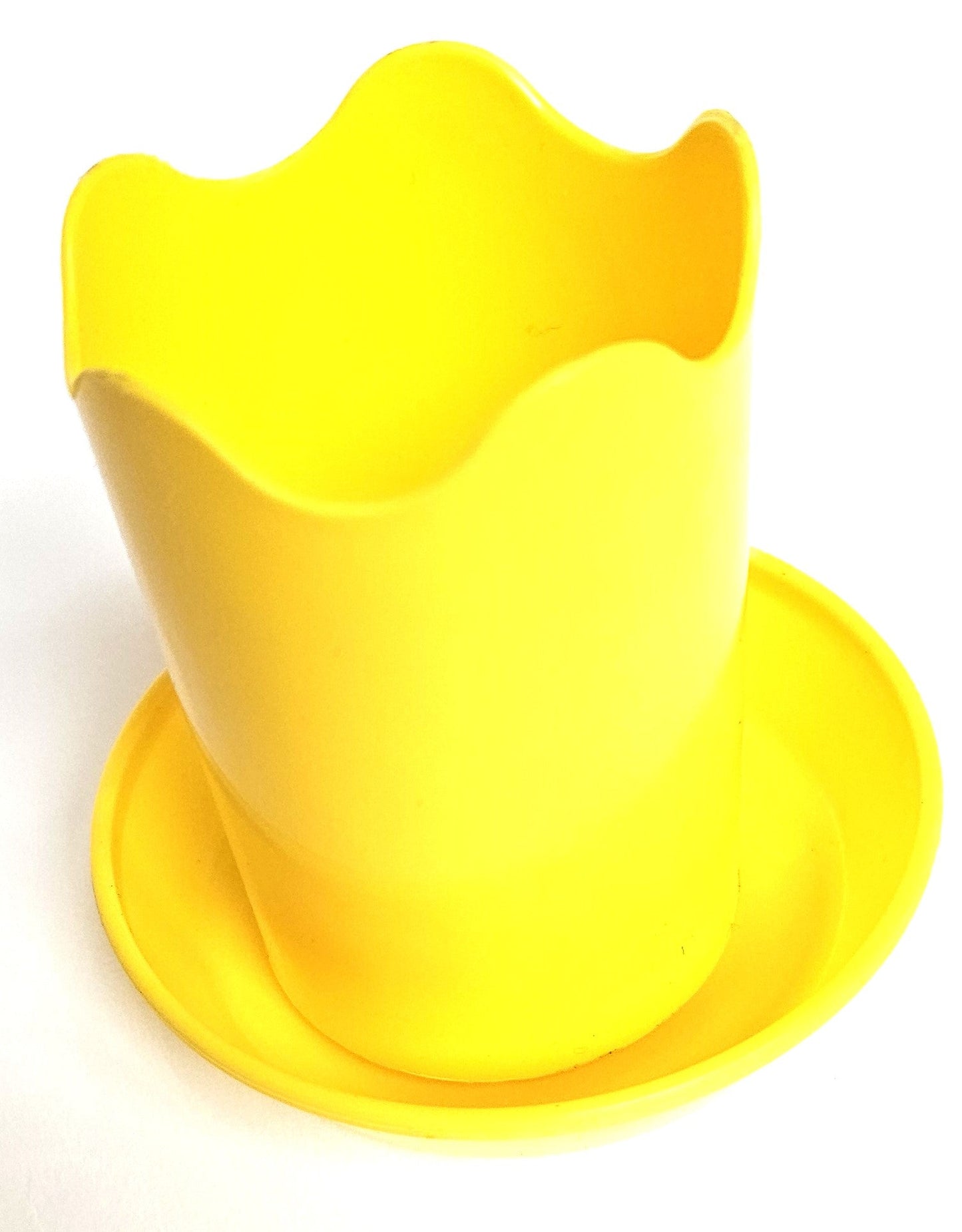 Austin Planter Plastic Flower Pot with Saucer less than 6 inch